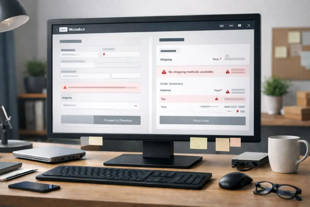 Shipping or tax not working in WooCommerce during checkout on a live online store