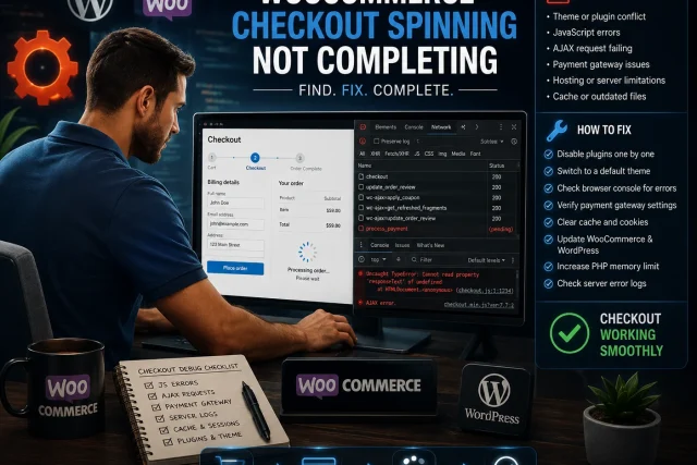 WooCommerce Checkout Spinning and Not Completing: What to Check
