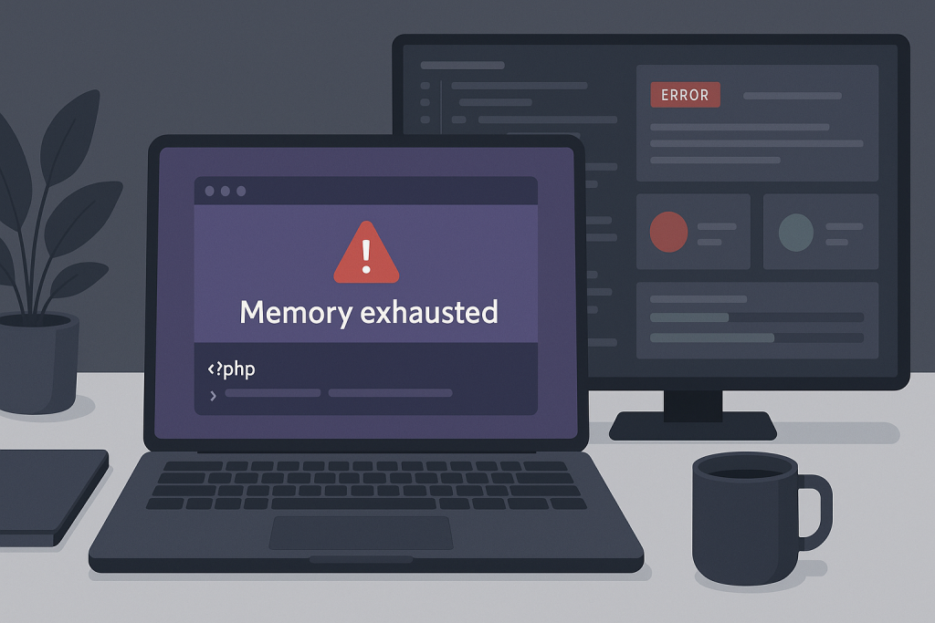 php allowed memory size exhausted error