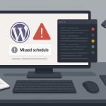 wordpress missed schedule error