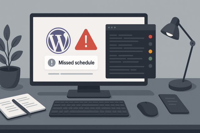 WordPress Missed Schedule Error: Why Scheduled Posts Do Not Publish