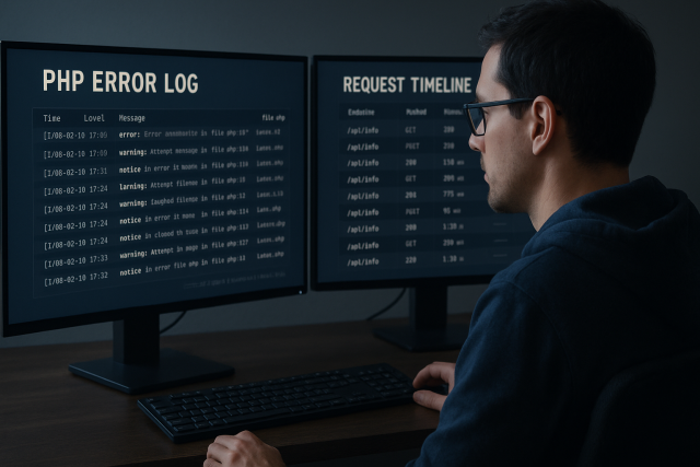 PHP Error Log Troubleshooting: How to Find the Real Cause of a Failed Request