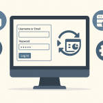 WordPress login screen showing a redirect loop troubleshooting concept